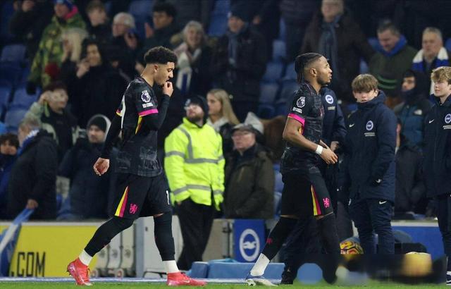 切尔西客场不敌布莱顿，遭遇联赛不胜