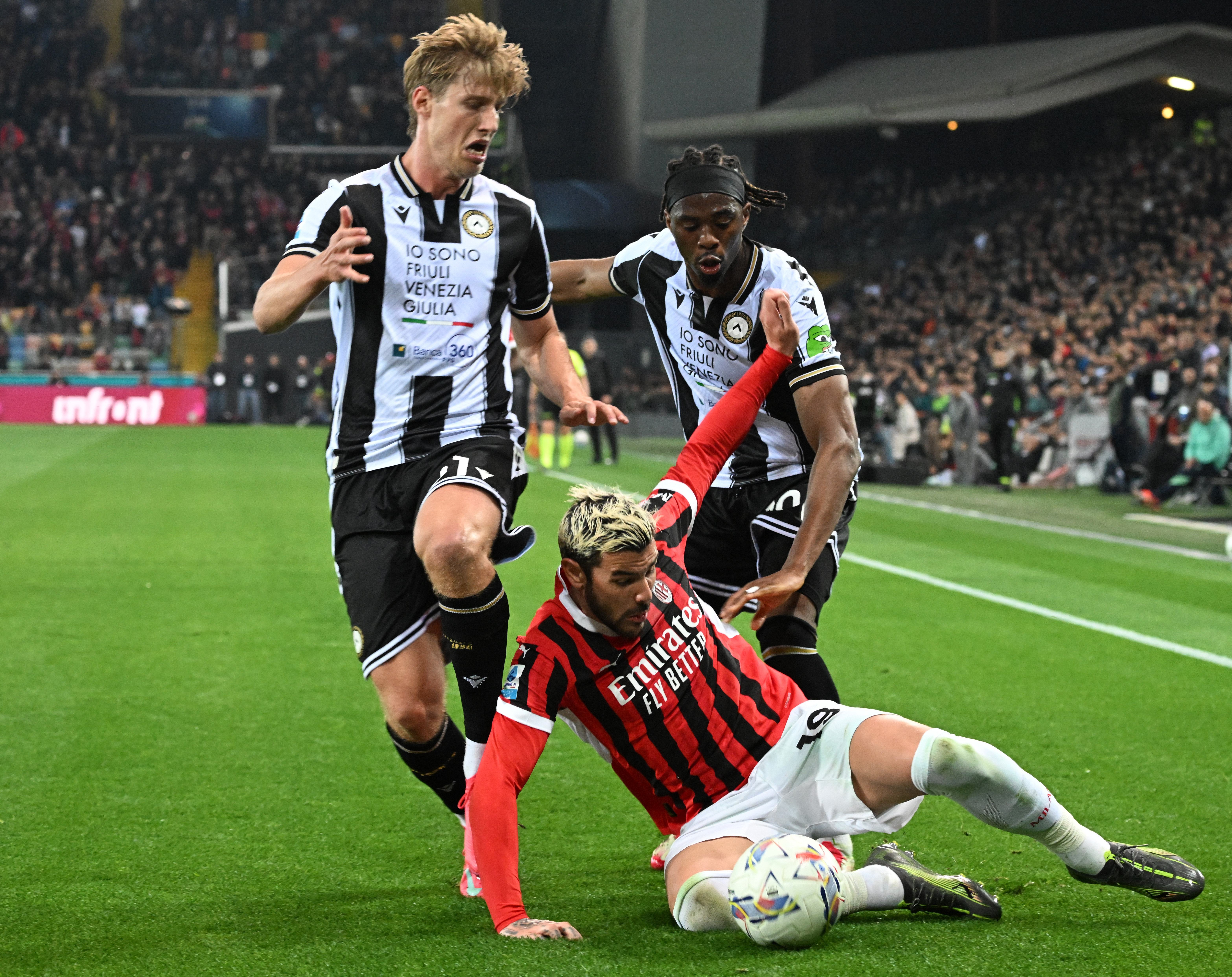 AC米兰客场对决乌迪内斯，意甲豪门激战在即的简单介绍