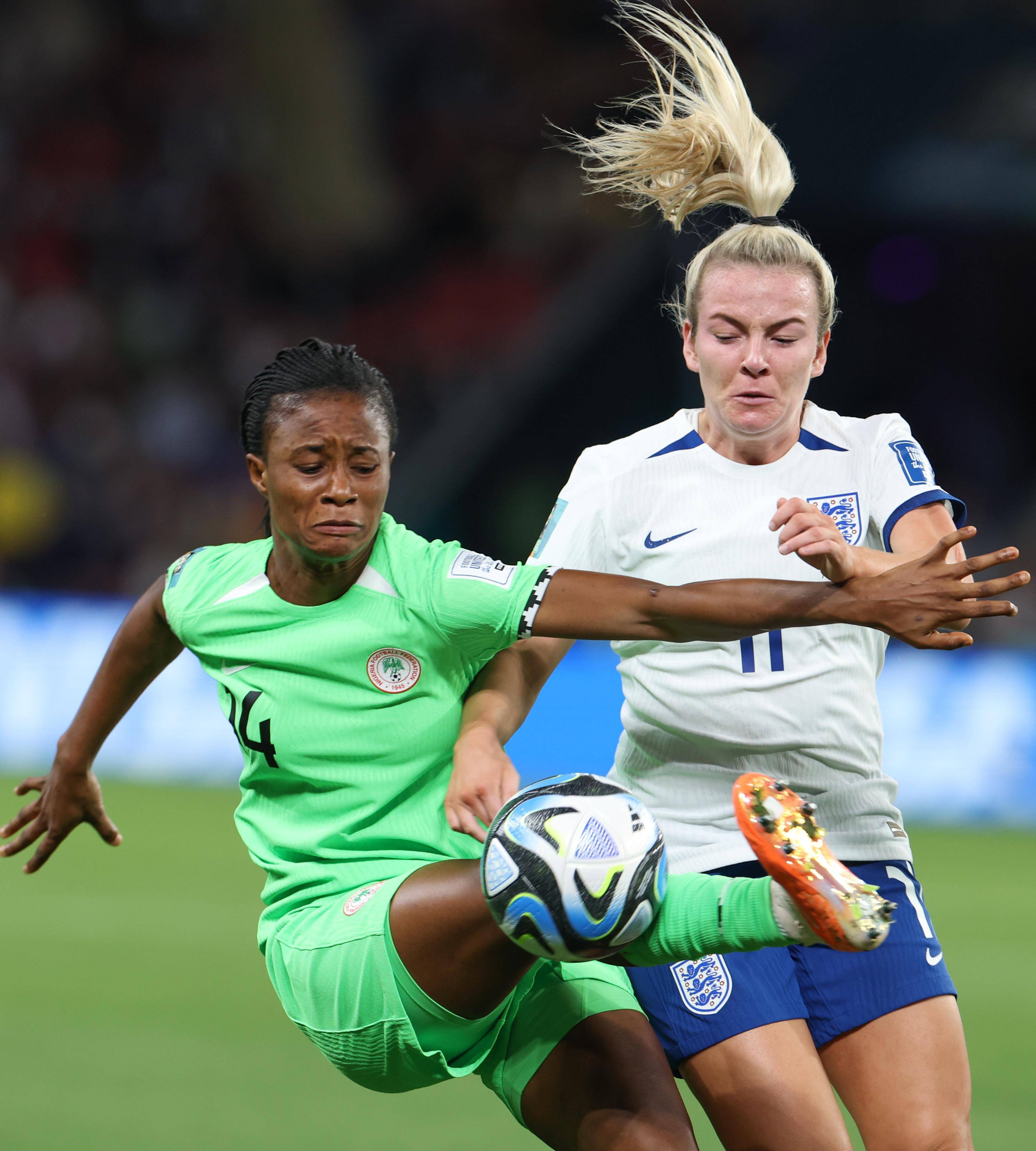 尼日利亚女足败给法国，止步八强战