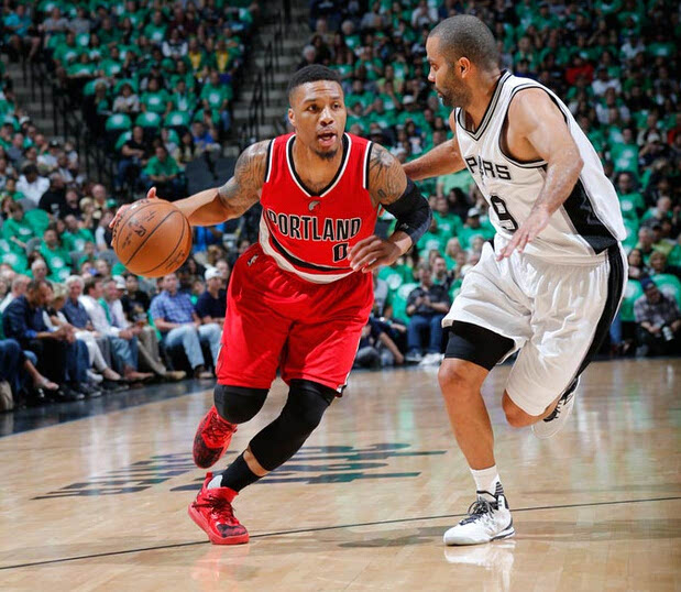 开拓者全力进攻,马刺队努力守住阵地取胜 开拓者全力进攻,马刺队努力守住阵地取胜